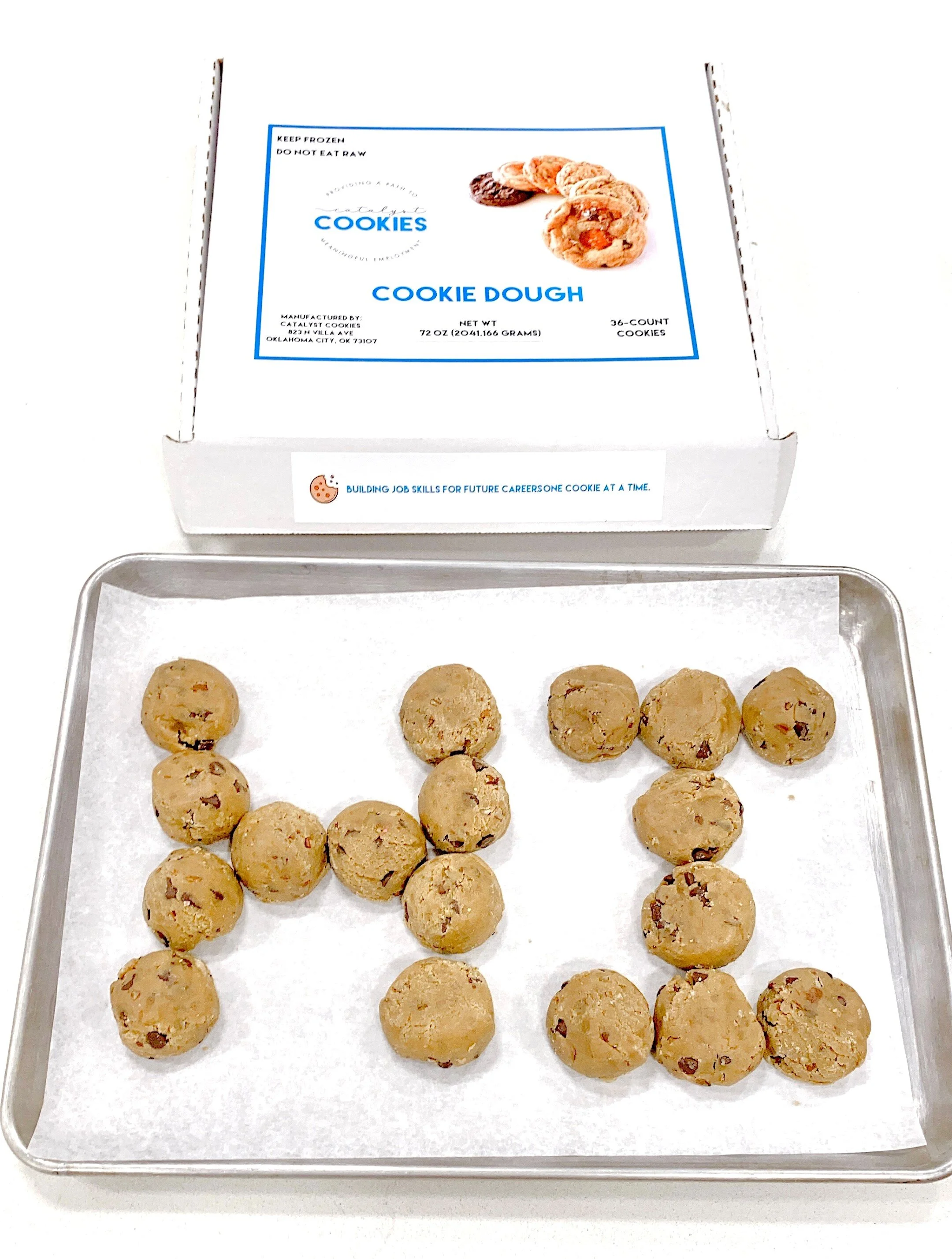 Triple Chocolate Chip Cookie Dough — Catalyst Cookies